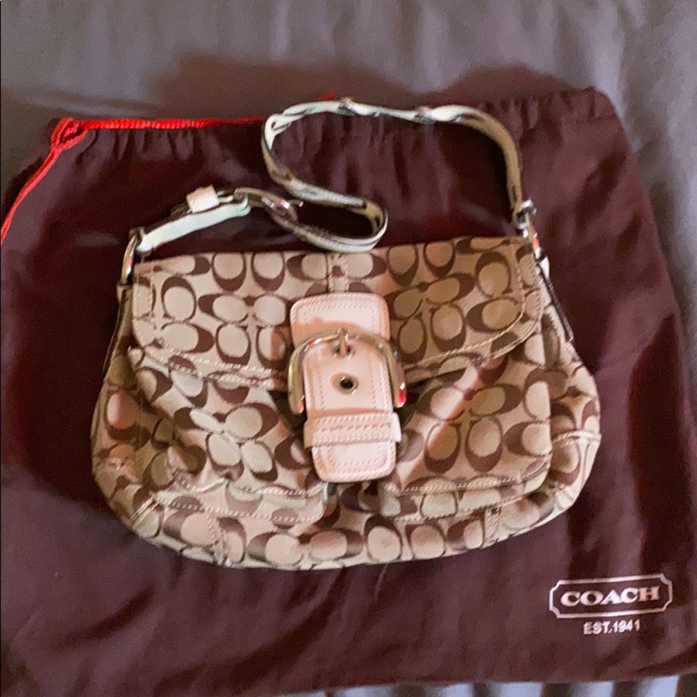 Authentic Coach Soho Hobo shoulder bag